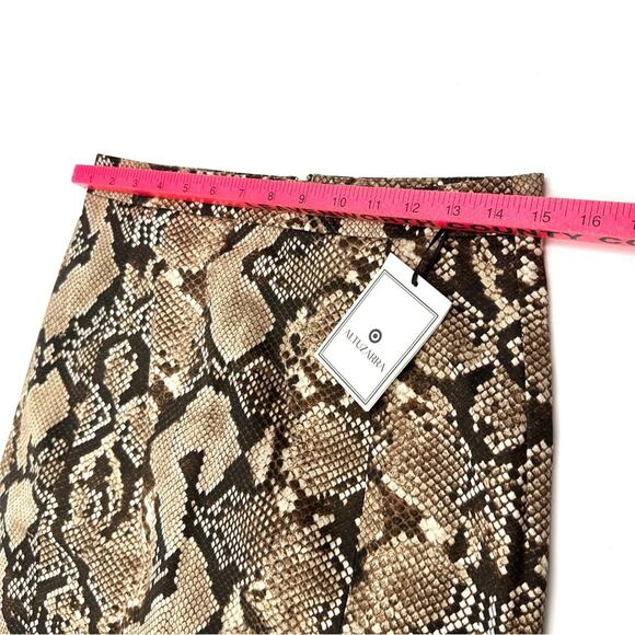 NEW - ALTUZARRA for Target women's pencil animal snake print size 8 - Picture 9 of 11